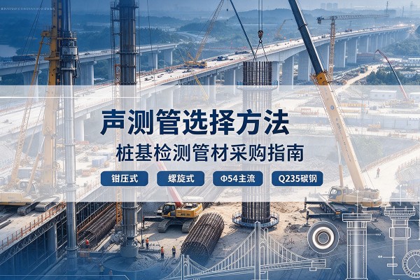 城子河声测管选型标准