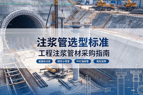 城子河注浆管选型标准
