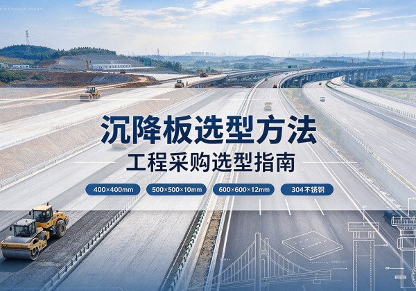 城子河沉降板选择方法