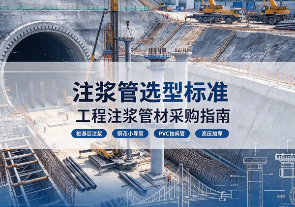 城子河注浆管选型标准